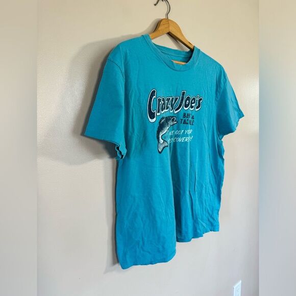 SALE! Men’s Blue Aeropostale Fish S/S Tee Size XL EUC - Picture 3 of 6